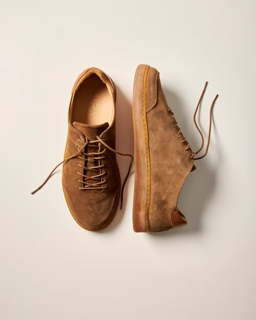 no crop image of Suede Terra Low Sneaker