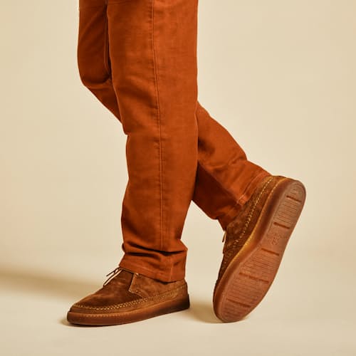 on model image of Terra Moc Chukka Sneaker Boot