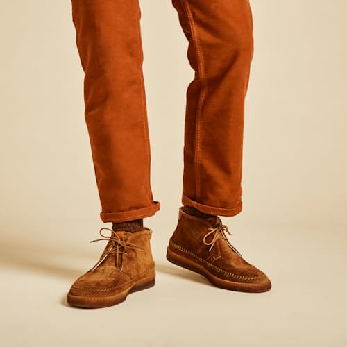 on model image of Terra Moc Chukka Sneaker Boot