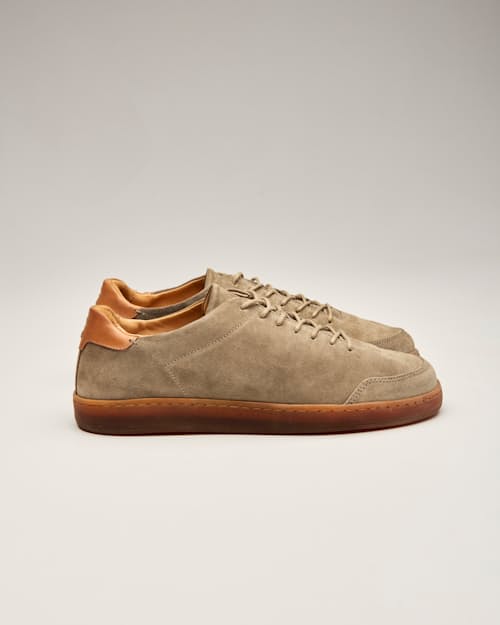 laydown detail image of Suede Terra Low Sneaker