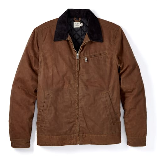 laydown image of Waxed Mill Jacket