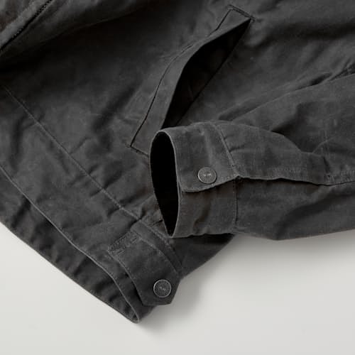laydown image of Waxed Mill Jacket