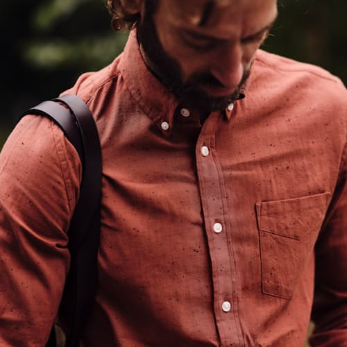 laydown image of Donegal Architect Shirt