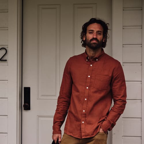 laydown image of Donegal Architect Shirt
