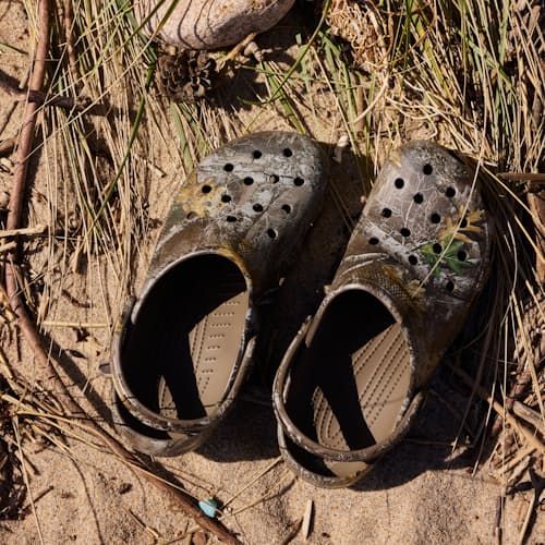 lifestyle image of Classic Realtree Edge Clog