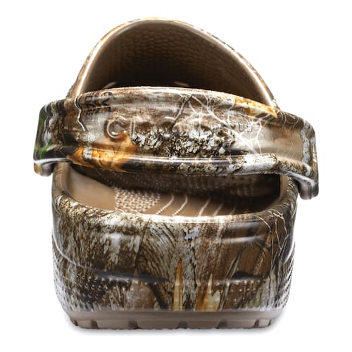 laydown image of Classic Realtree Edge Clog