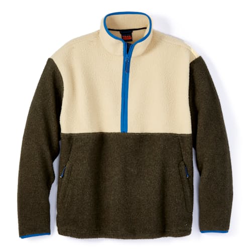 laydown image of Trail Fleece Pullover