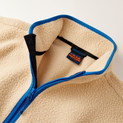 laydown image of Trail Fleece Pullover