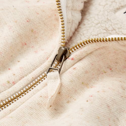 laydown image of Sherpa Lined Quarter Zip