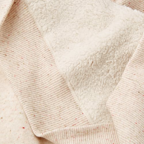 laydown image of Sherpa Lined Quarter Zip