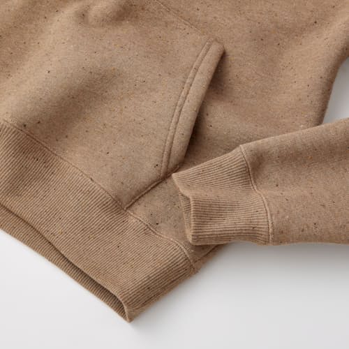 laydown image of Sherpa Lined Quarter Zip