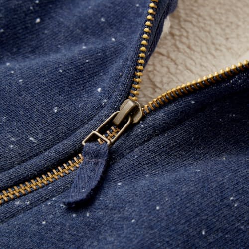 laydown image of Sherpa Lined Quarter Zip