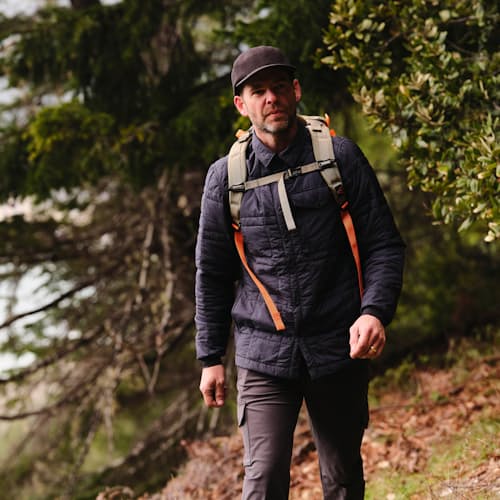 laydown image of Huckberry x Mystery Ranch Urban Assault 21L