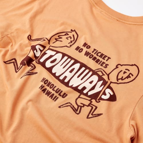 laydown image of No Tickets No Worries Tee