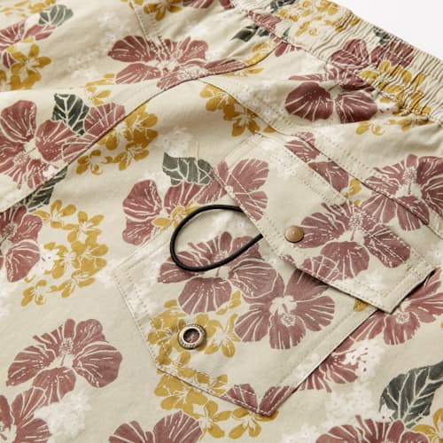 laydown image of Destination Honolulu Swim Shorts