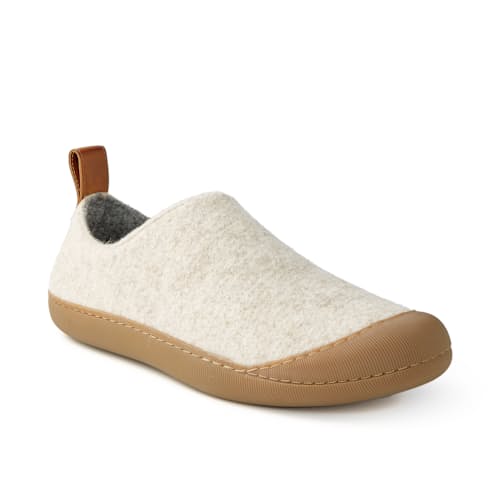 laydown image of Wool Outdoor Slipper