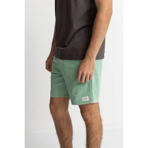 on model image of Cord Jam Short - 6"