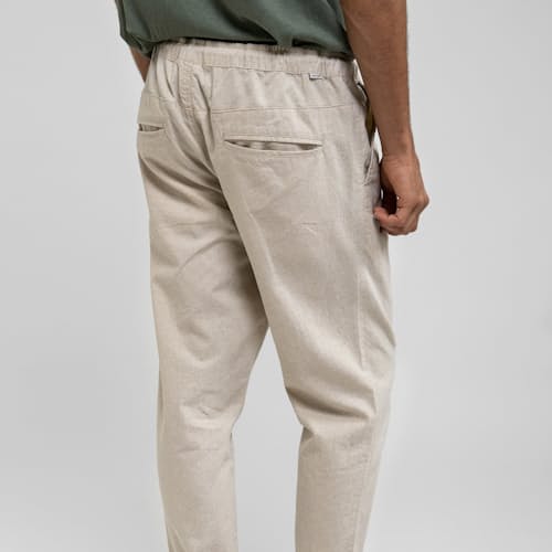 laydown image of Sunday Linen Easy Pant