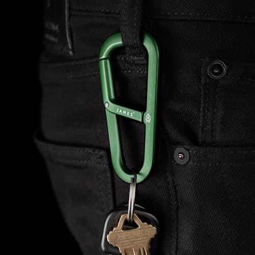 laydown image of The Hardin Carabiner