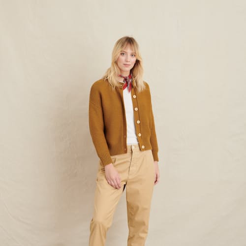 laydown image of Women's Nico Chunky Cardigan