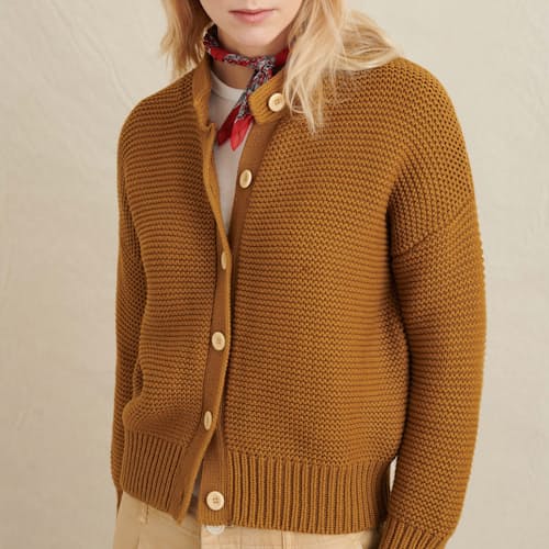 laydown image of Women's Nico Chunky Cardigan