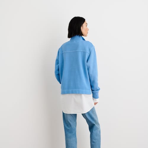 laydown image of Penny Fleece Pullover