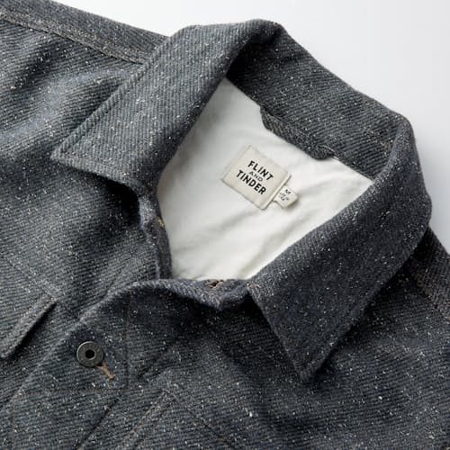laydown image of Donegal Trucker Jacket