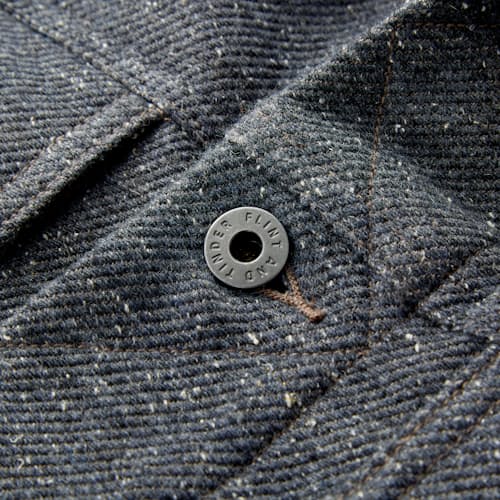 laydown image of Donegal Trucker Jacket