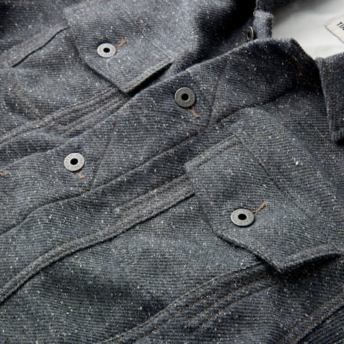 laydown image of Donegal Trucker Jacket