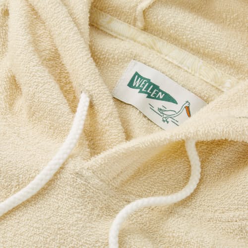 laydown image of Terry Pullover Hoodie