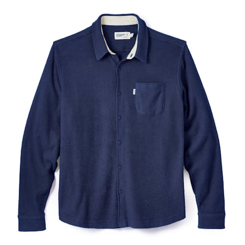 laydown image of Terry Snap Shirt