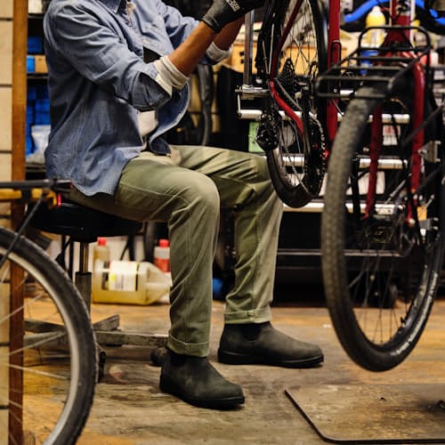 laydown image of Dobby Chore Pant