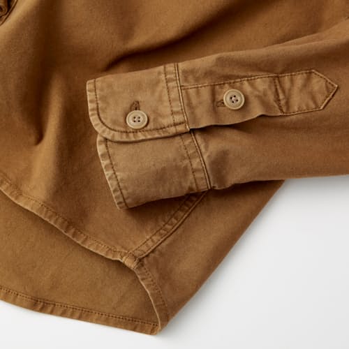 laydown image of Stretch Canvas Expedition Shirt