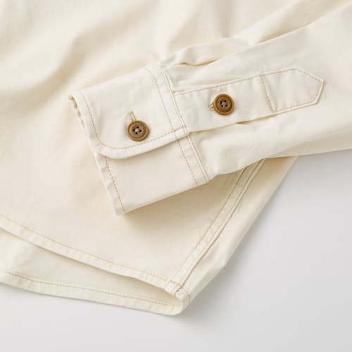 laydown image of Stretch Canvas Expedition Shirt