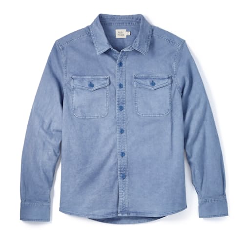 laydown image of Stretch Canvas Expedition Shirt