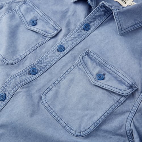 laydown image of Stretch Canvas Expedition Shirt