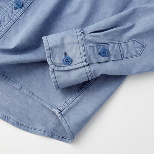 laydown image of Stretch Canvas Expedition Shirt