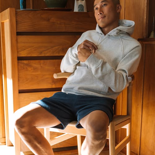 laydown image of Terry Easy Short