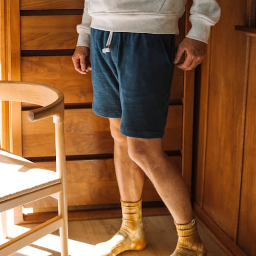 laydown image of Terry Easy Short