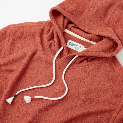 laydown image of Terry Pullover Hoodie