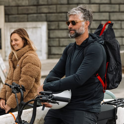 lifestyle image of 72-Hour Merino UPF Hoodie