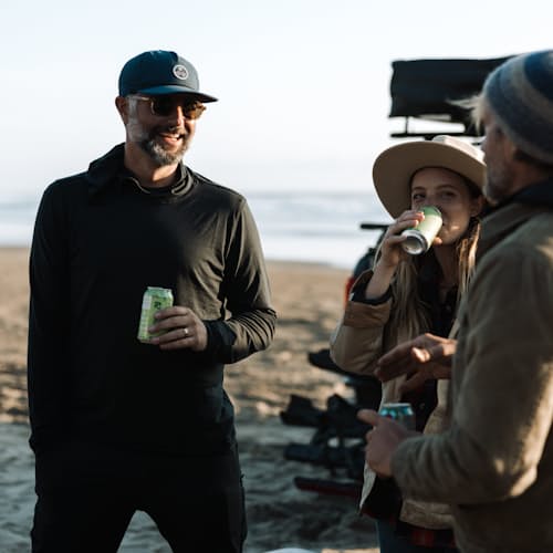 laydown image of 72-Hour Merino UPF Hoodie