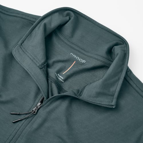 laydown image of 72-Hour Merino UPF Quarter Zip