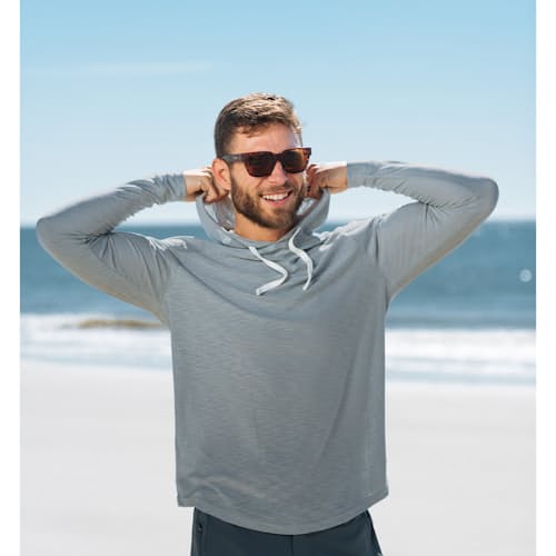 laydown image of Bamboo Slub Hoody