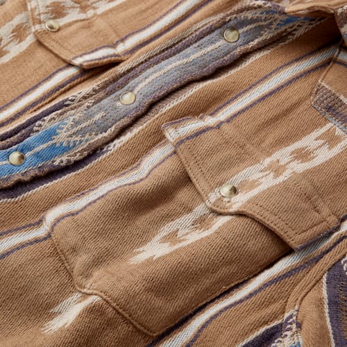 laydown image of Saddle Blanket Shirt