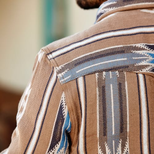laydown image of Saddle Blanket Shirt