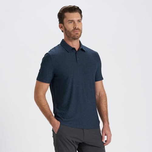 laydown image of Strato Tech Polo