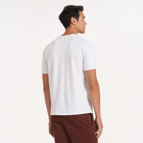 laydown image of Ever Performance Short Sleeve Henley