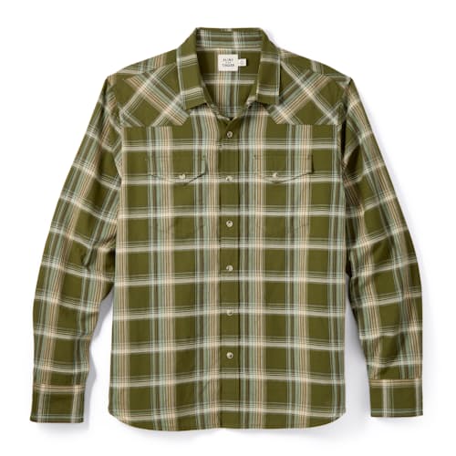 laydown image of Rodeo Long Sleeve Snapshirt