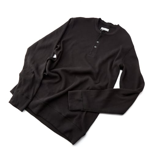 laydown image of Surplus LS Waffle Henley